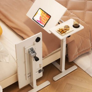 Bedside table, movable table, pneumatic lift table, home office desk, computer desk, sofa table, folding table